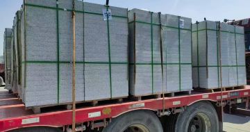 潮州芝麻白花岗岩出货日常地铺石