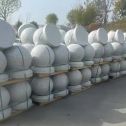 潮州 白麻花岗岩石材圆球，石球，挡车球，隔离球，景观石球，风水球等