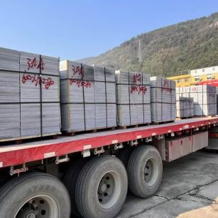 潮州 芝麻灰地铺石出货日常