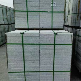 潮州 芝麻白火烧，园林广场市政工程地铺石，1.8~5.0厚均有现货