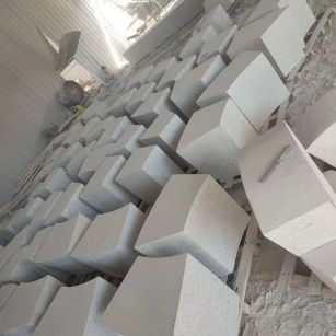 潮州 白麻花岗岩异形坐凳