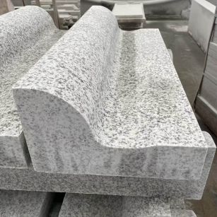 潮州 白麻花岗岩S型路沿石，路侧石，马路牙子等