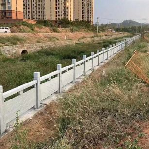 潮州 白麻河道栏杆效果展示图