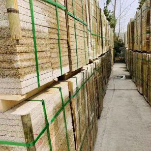 潮州 黄金麻花岗岩荔枝面地铺石