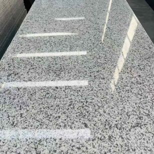 潮州 白麻花岗岩光面毛板