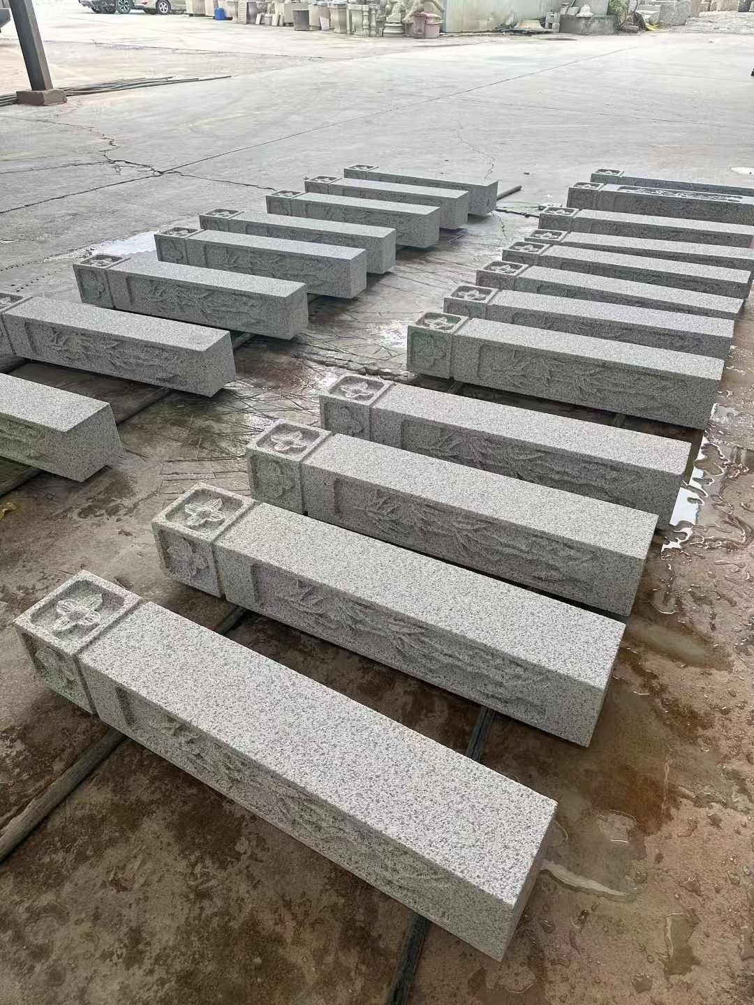 潮州 白麻方柱雕花防水