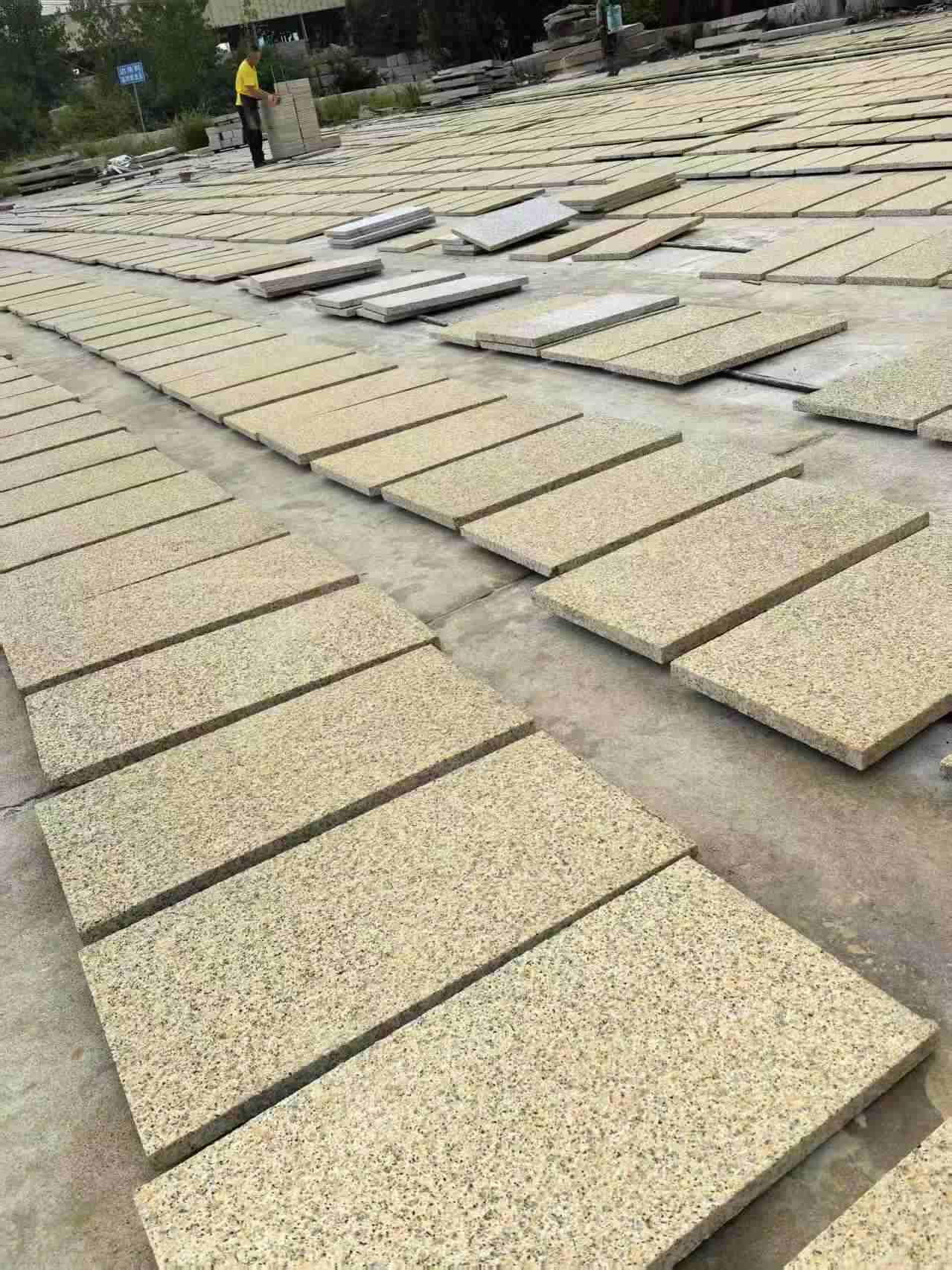 潮州 黄金麻荔枝地铺石面排板