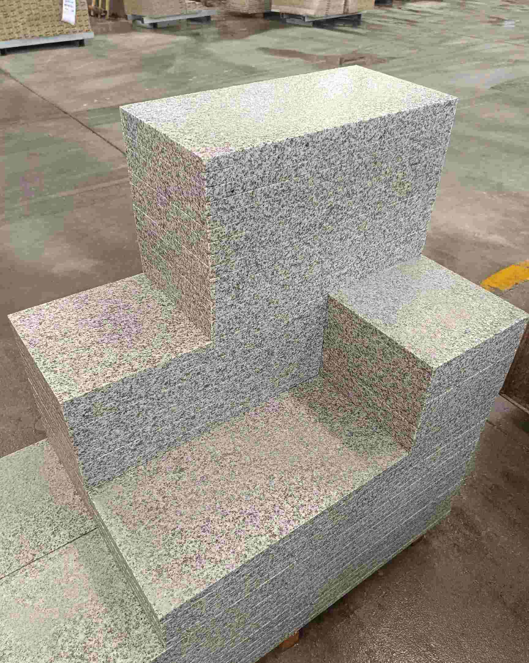 潮州 白麻花岗岩荔枝面地铺石