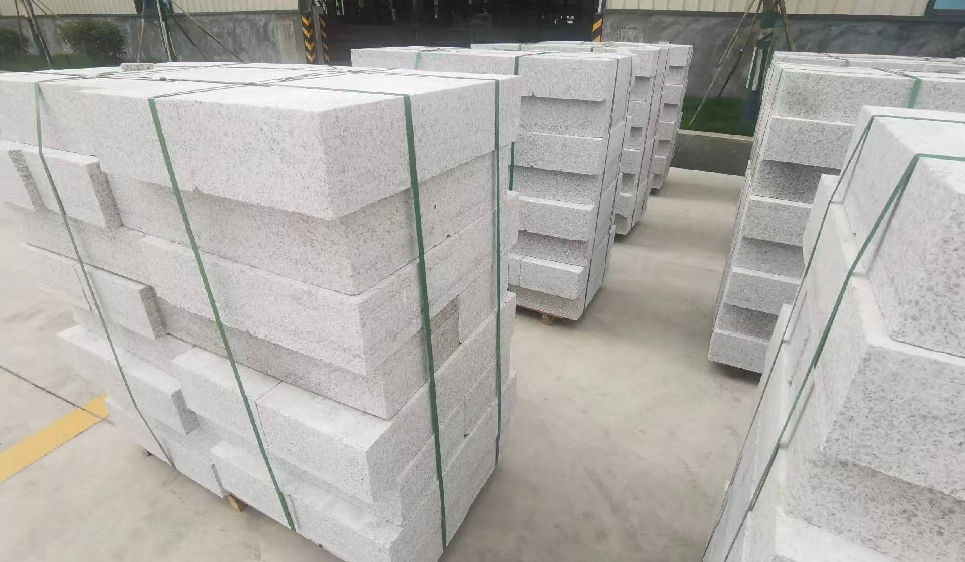 潮州 白麻花岗岩路沿石，立缘石，平缘石，路牙石，道牙石，马路牙子等