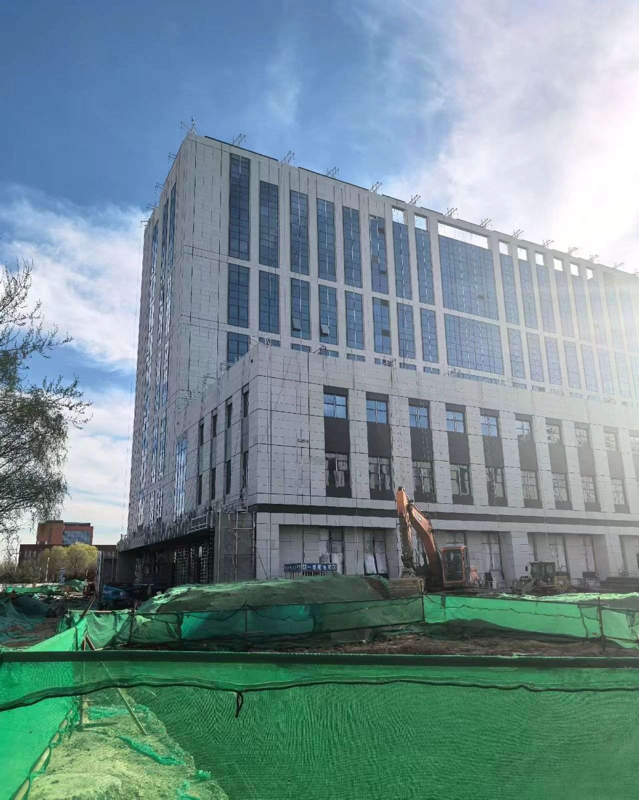 潮州 白麻花岗岩石材外墙干挂